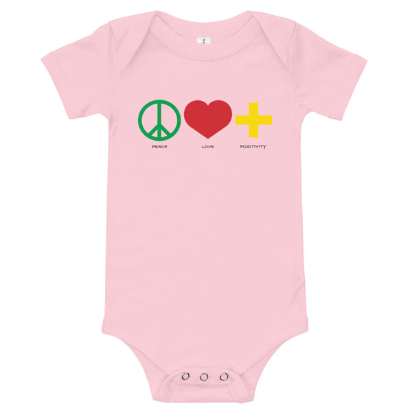 PLP - Onesie SS- White and Pink