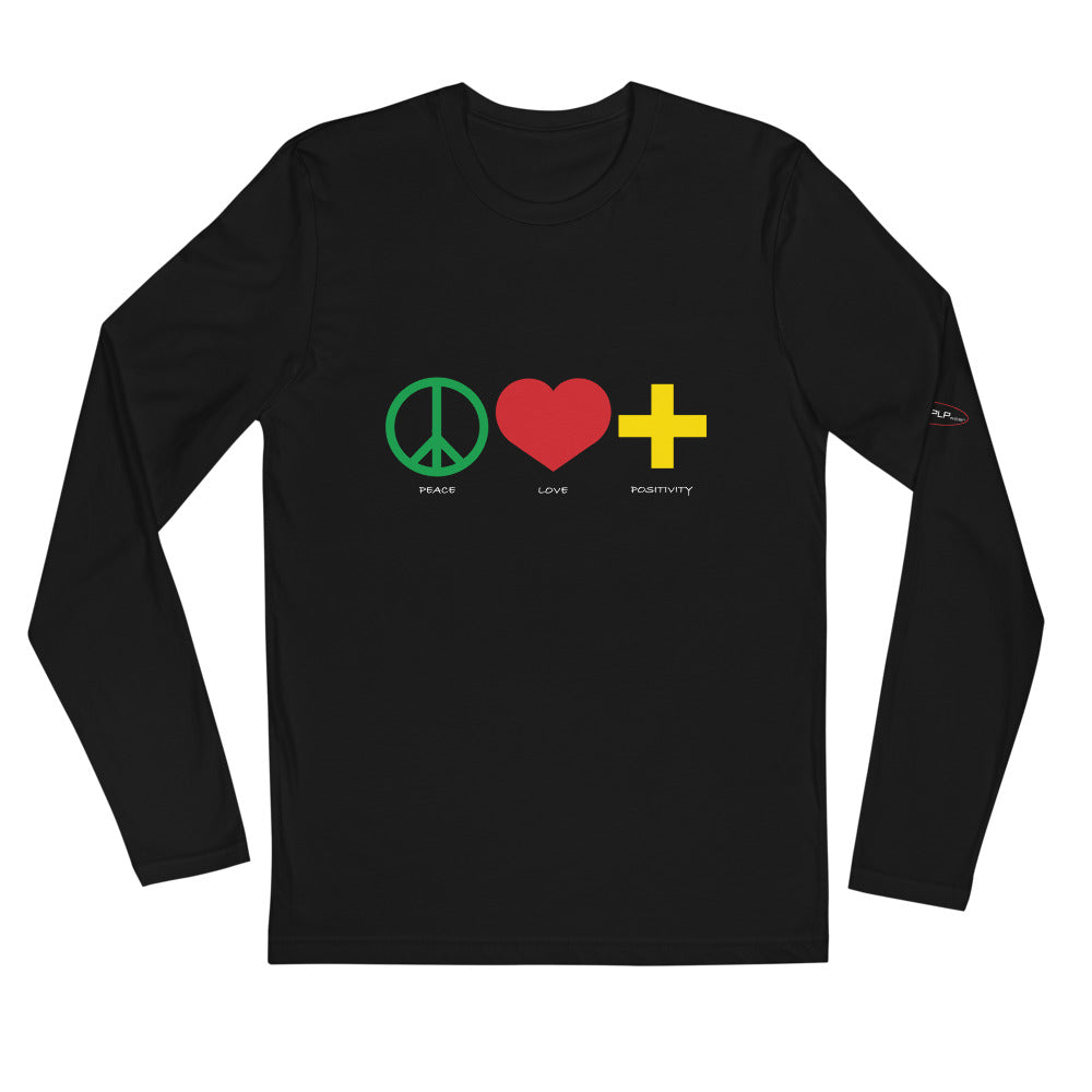 PLP - Men's LS Black T-shirt - Black